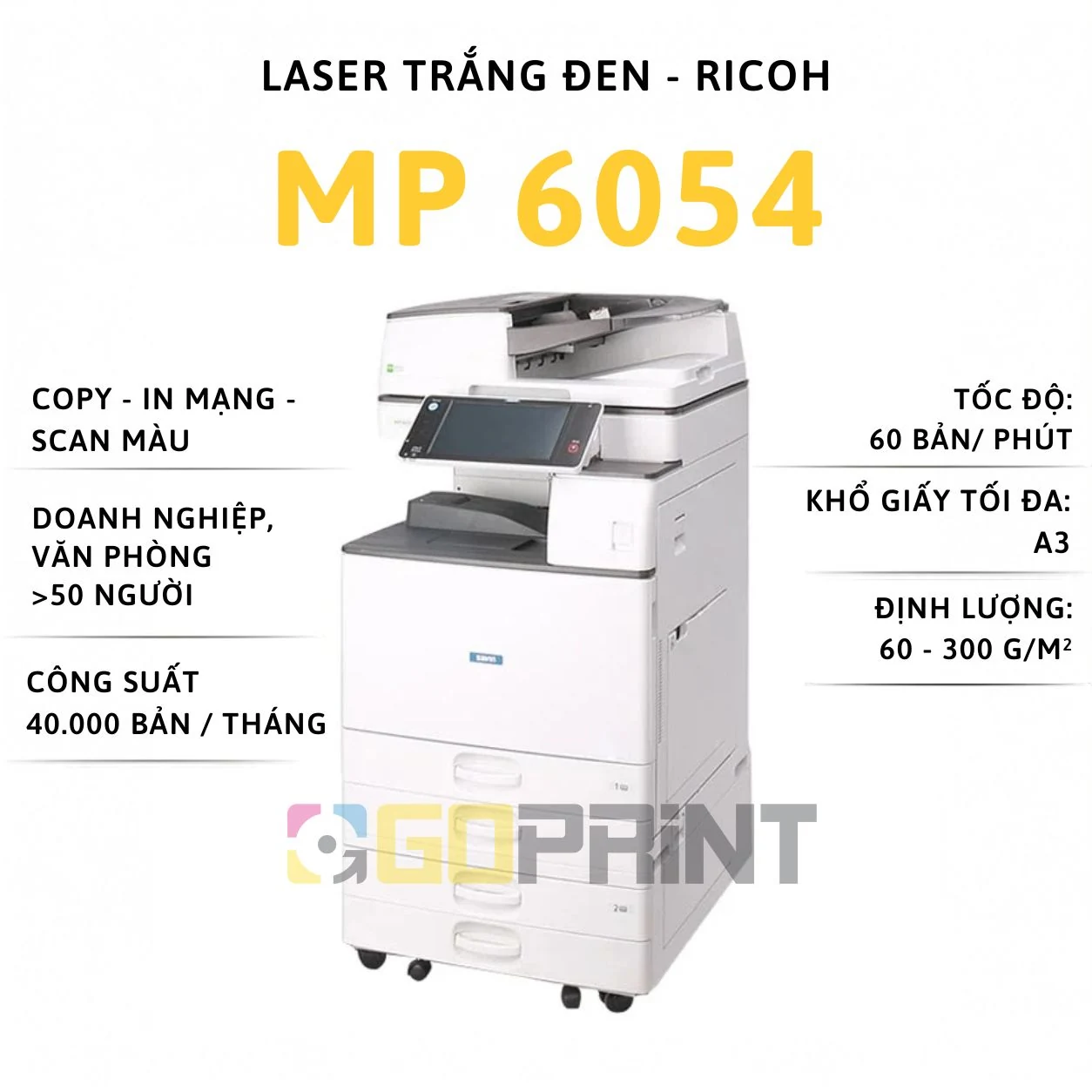 Máy photocopy Ricoh MP 6054