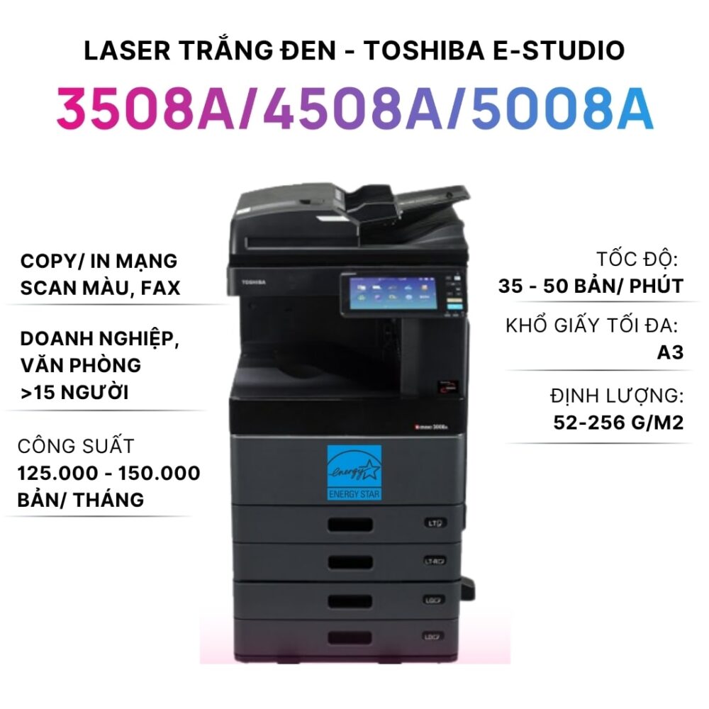 Toshiba E-Studio 3508A/4508A/5008A