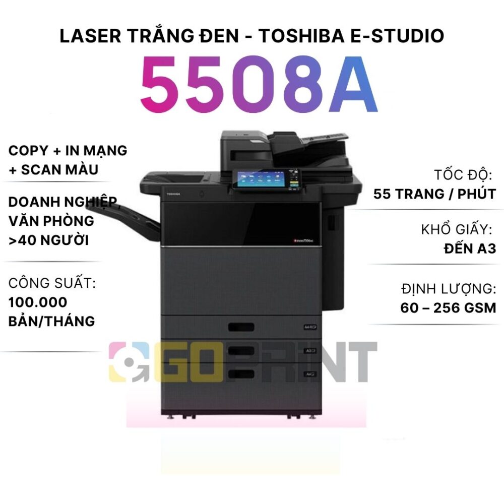 Máy photocopy TOSHIBA E-STUDIO 5508A đa chức năng