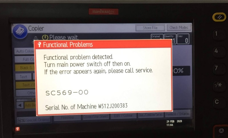 Lỗi SC 569 Máy Ricoh Là Gì? Các Bước Xử Lý Hiệu Quả Như Thế Nào?
