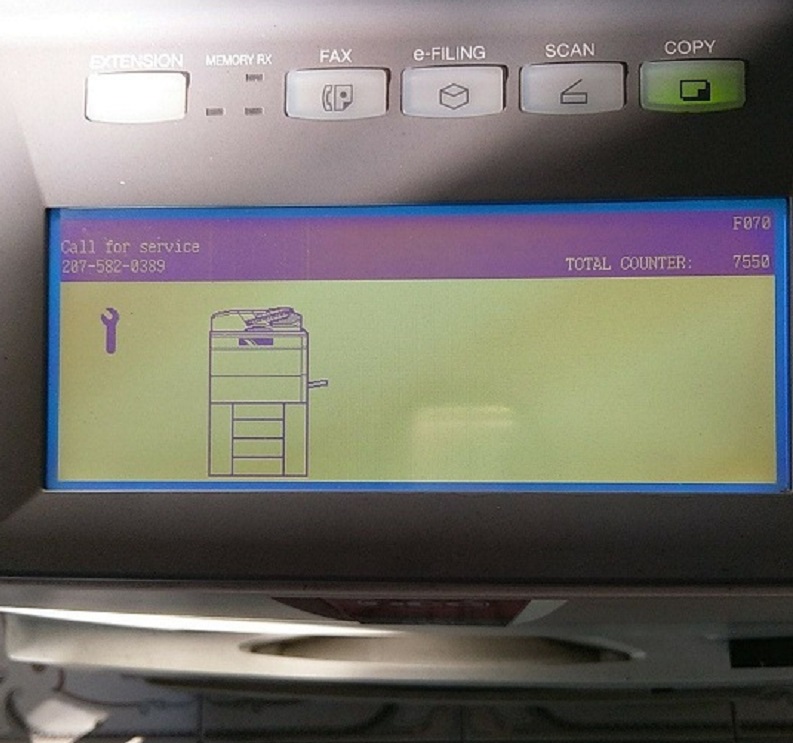 Máy Photo Toshiba Báo Lỗi F070: Nguyên Nhân và Cách Khắc Phục