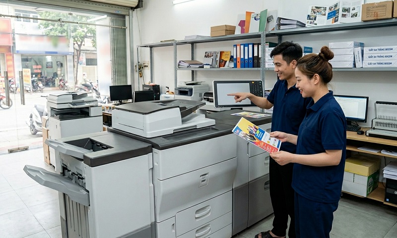 Chọn Thuê Máy Photocopy Cho Cửa Hàng In Ấn Cần Cấu Hình Ra Sao?
