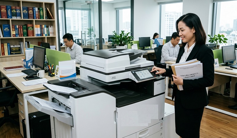 Văn Phòng Luật Nên Thuê Máy Photocopy Loại Nào? Cùng Goprint khám phá